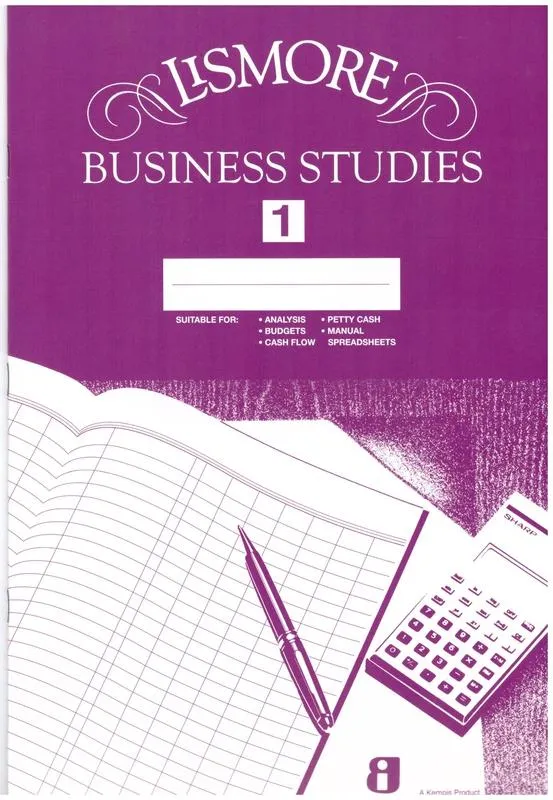 ■ Business Studies: Record Book 1: Analysis - 40 page