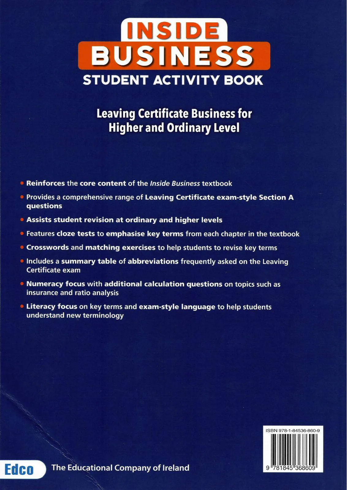 ■ Inside Business - Textbook & Activity Book - Set