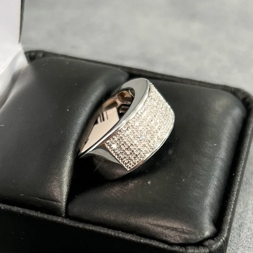 0.33 CTW Real Diamond Simple Micropave Band