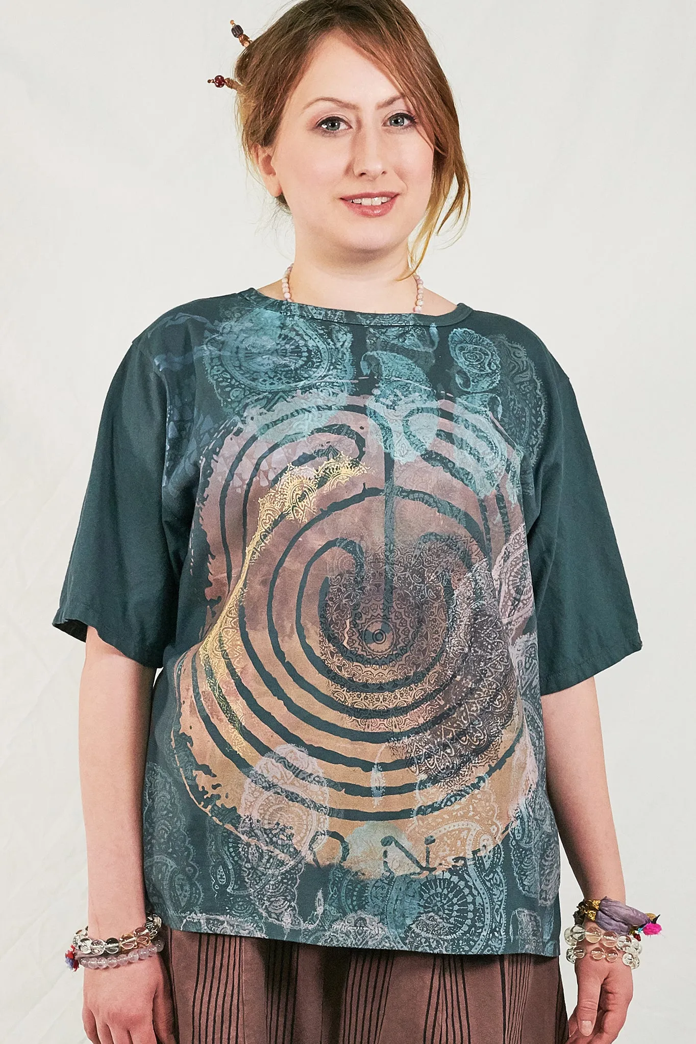 1144-s/s Simple Tee Puddle-P