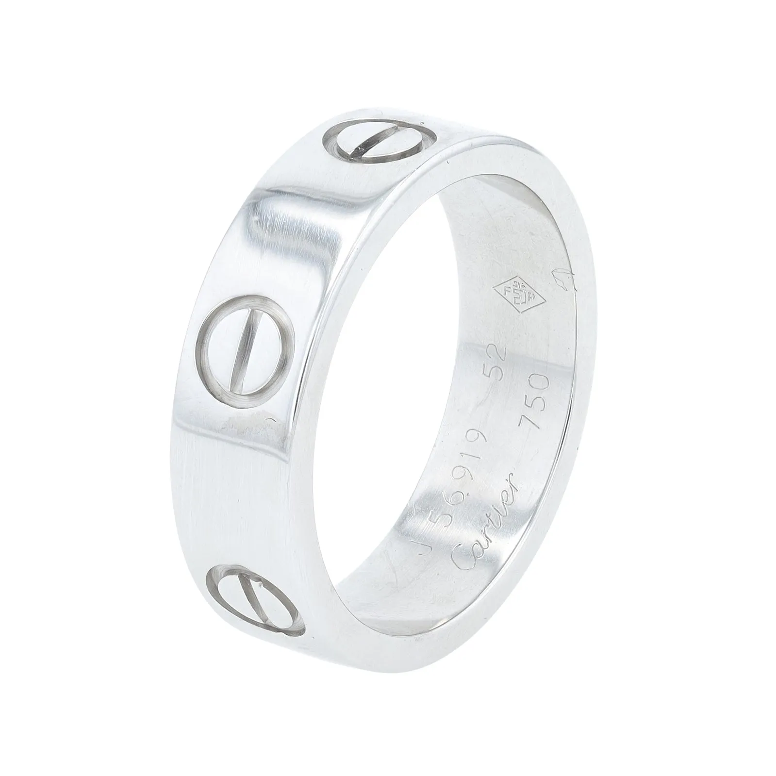 18K WG Cartier Love Band