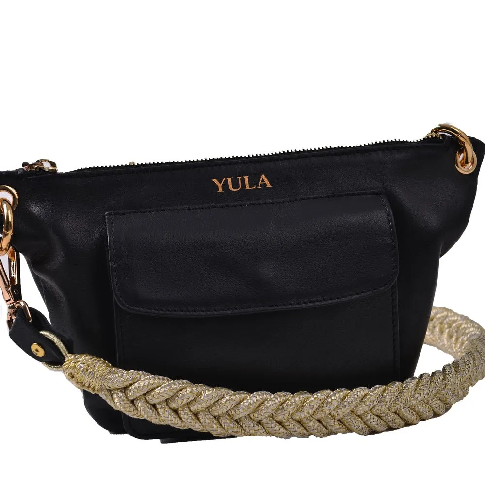 1901 Lina Mini Crossbody Bag - Black