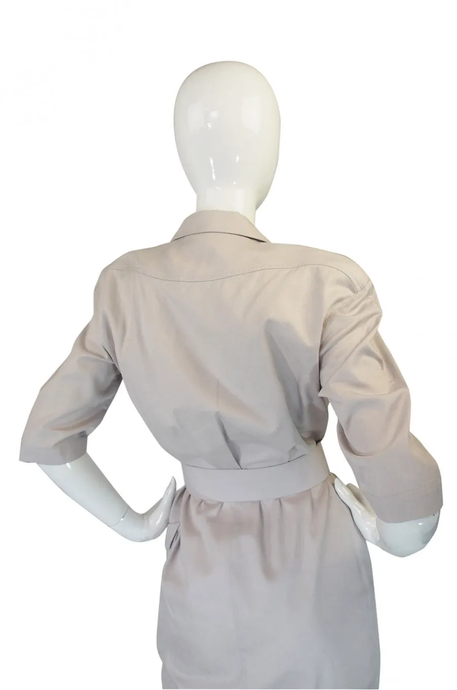 1980s Thierry Mugler Wrap Dress with Matching Bralette