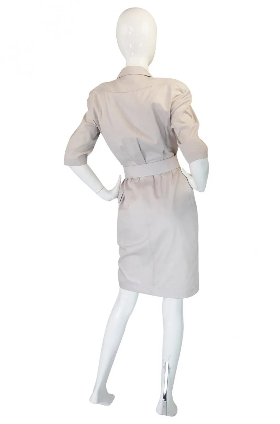 1980s Thierry Mugler Wrap Dress with Matching Bralette