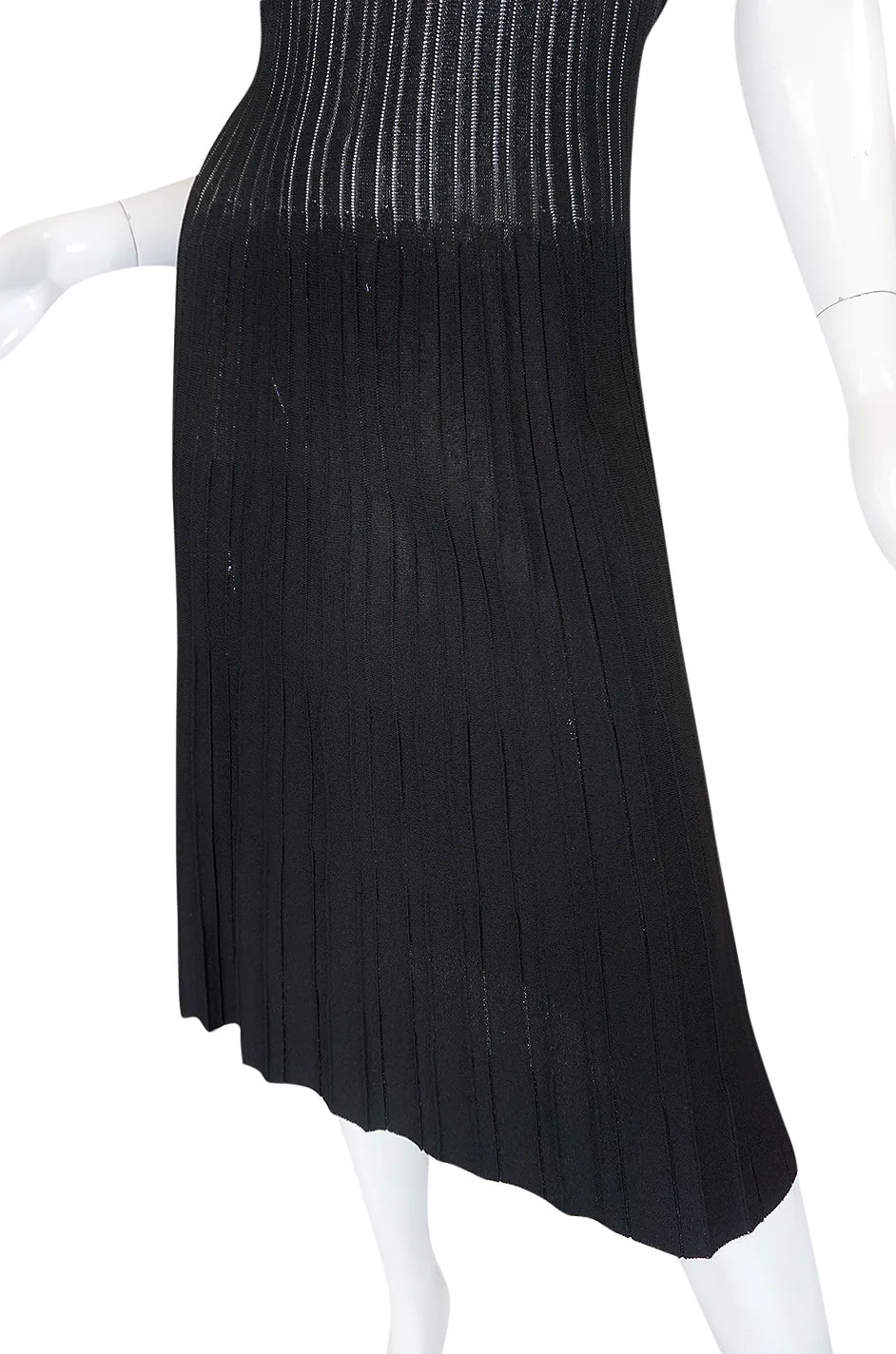 2008C Chanel Resort Runway Knit Bandage Halter Top Dress
