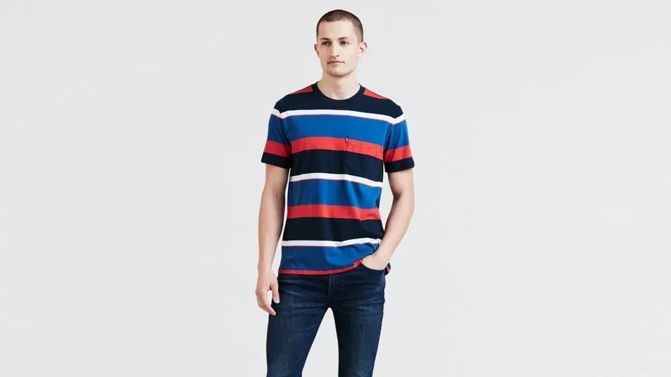 29813-0065 Levi's Premium SS Set-In Sunset Pocket Tee