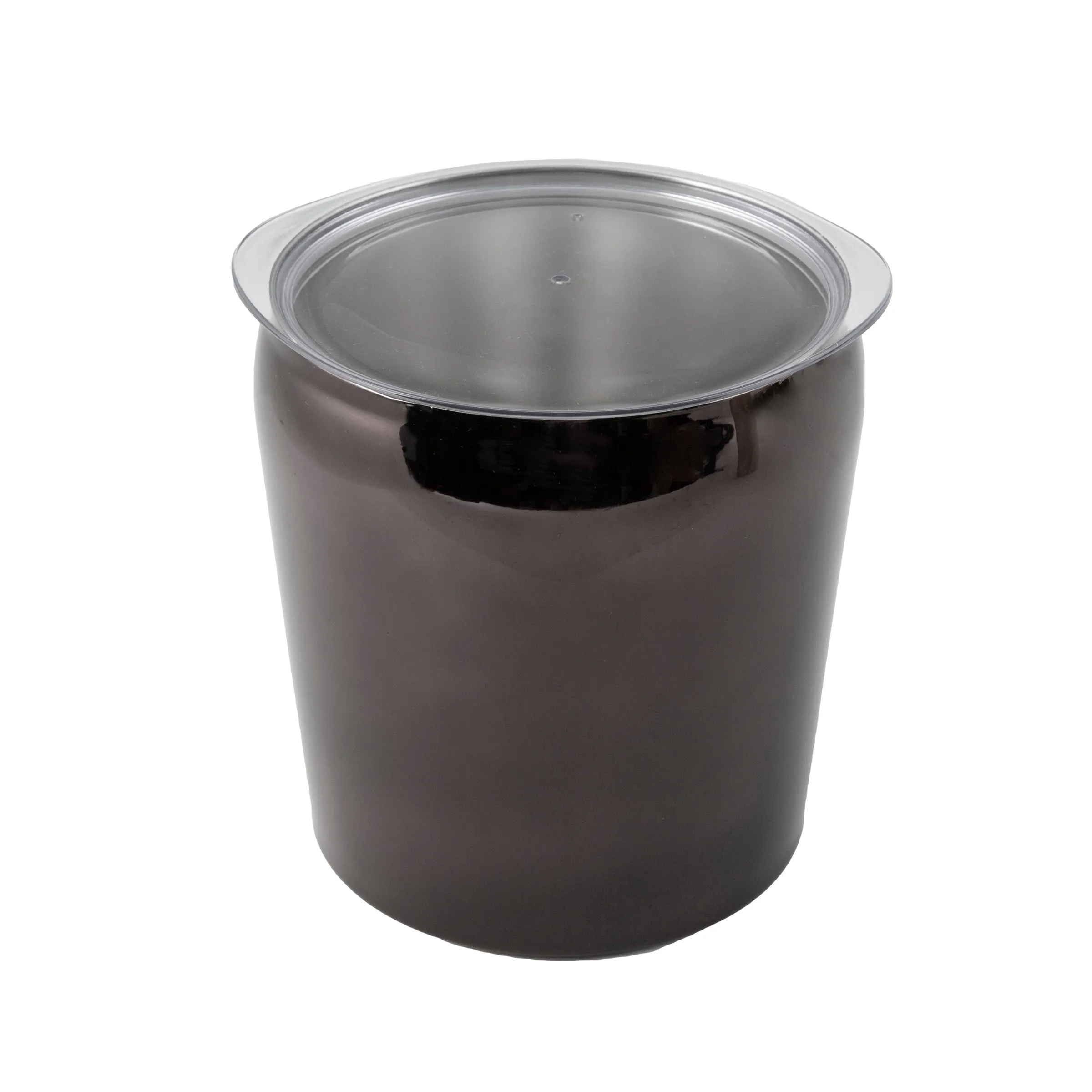 3 Qt Black Insulated Ice Bucket
