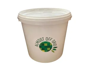 5 Litre Fermentation Bucket with Solid Lid Almost Off Grid