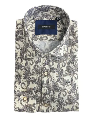 880392 Paisley Slim Fit Shirt