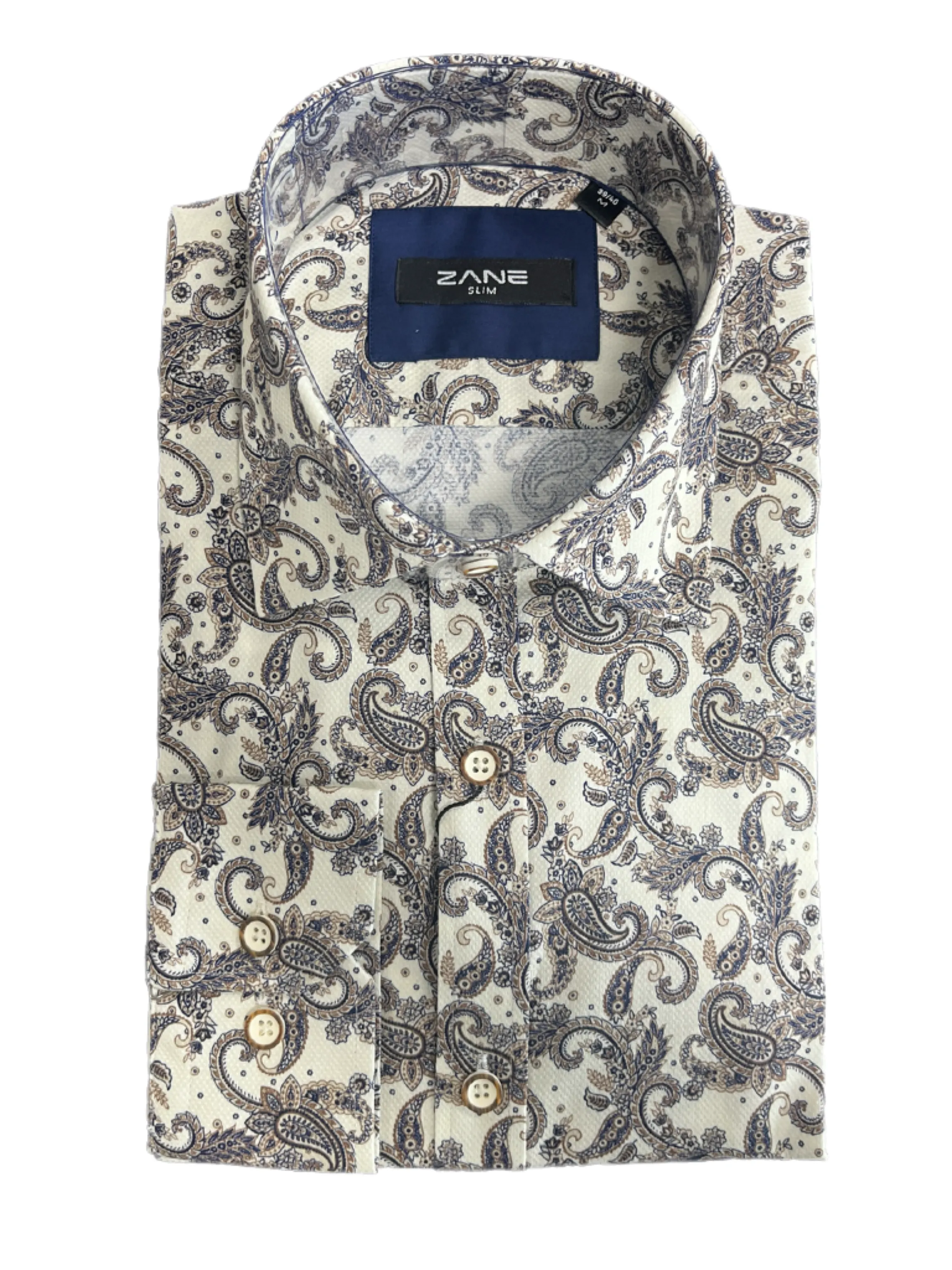 880392 Paisley Slim Fit Shirt