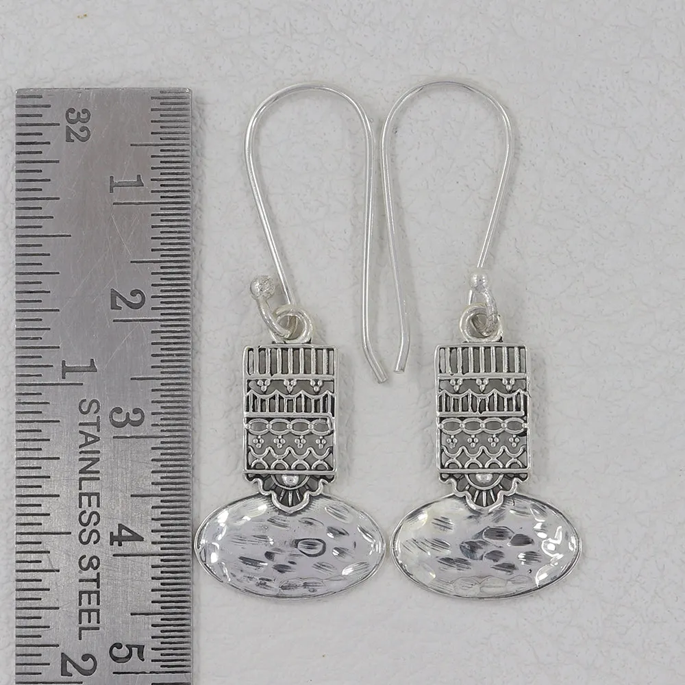 925 Sterling Silver Fillgree Designer Pendant Set