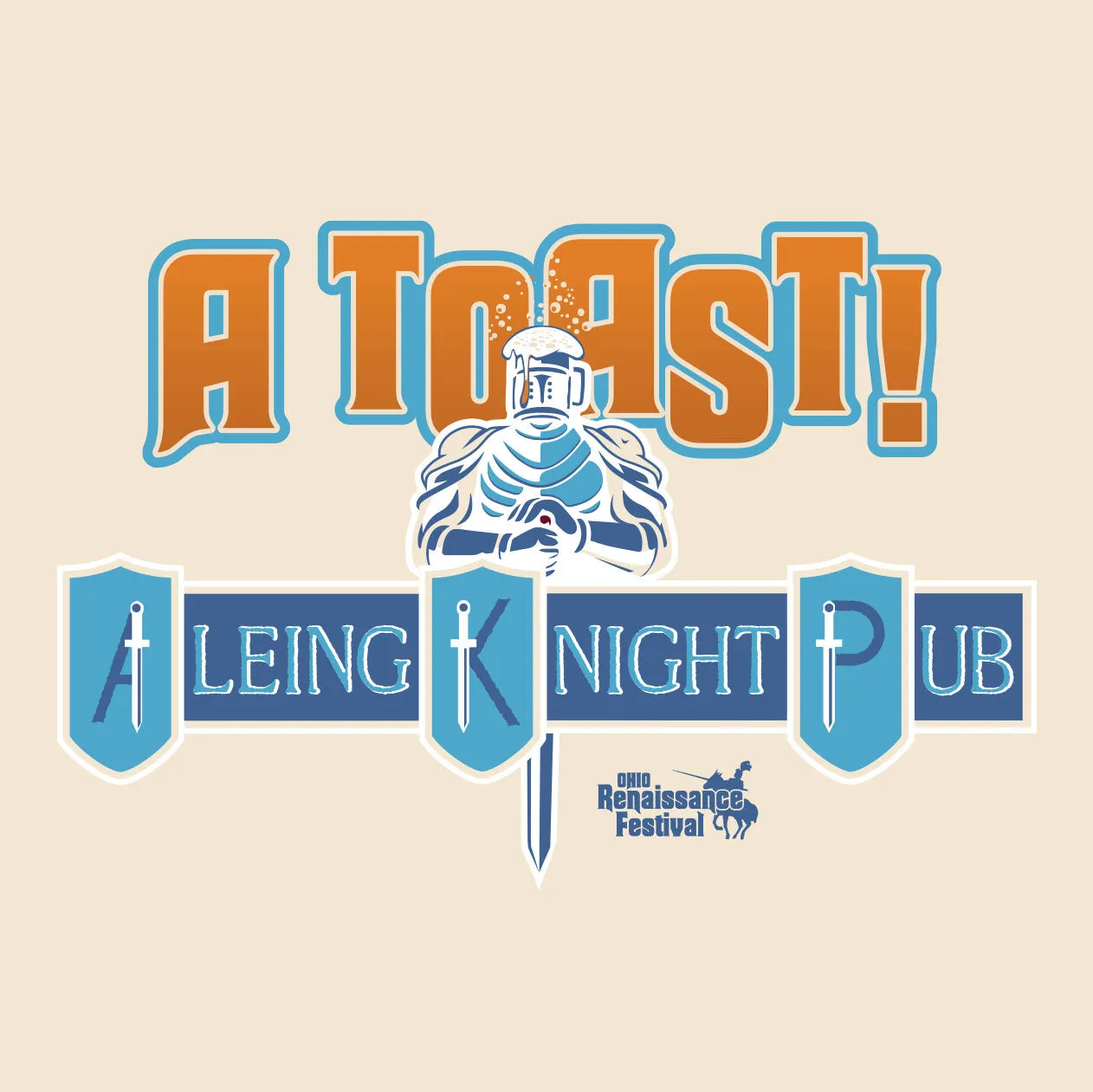 A Toast! Aleing Knight Pub Tote