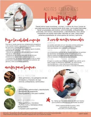 Aceites Esenciales para la Limpieza - Digital