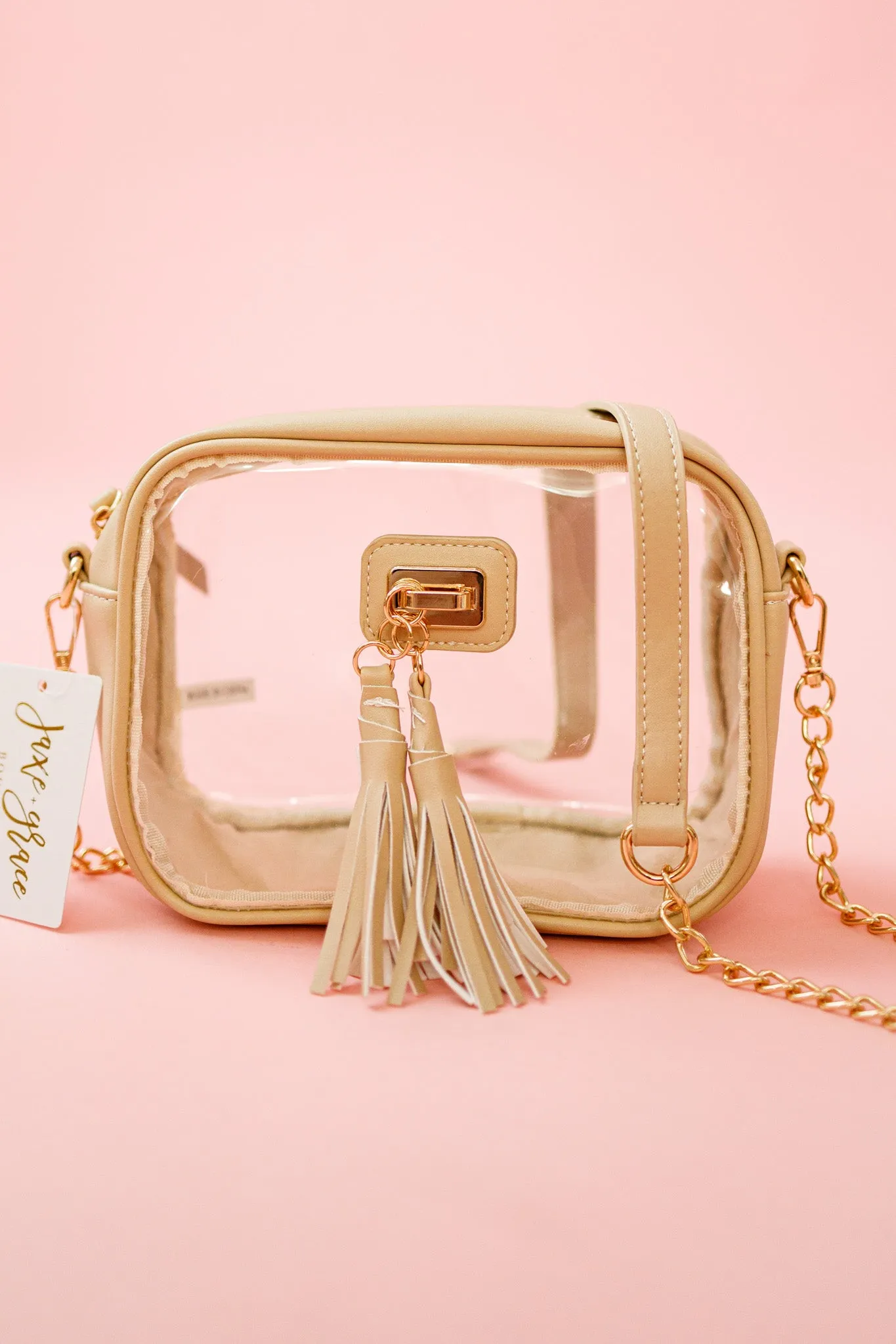 Addison Clear Crossbody, VARIOUS