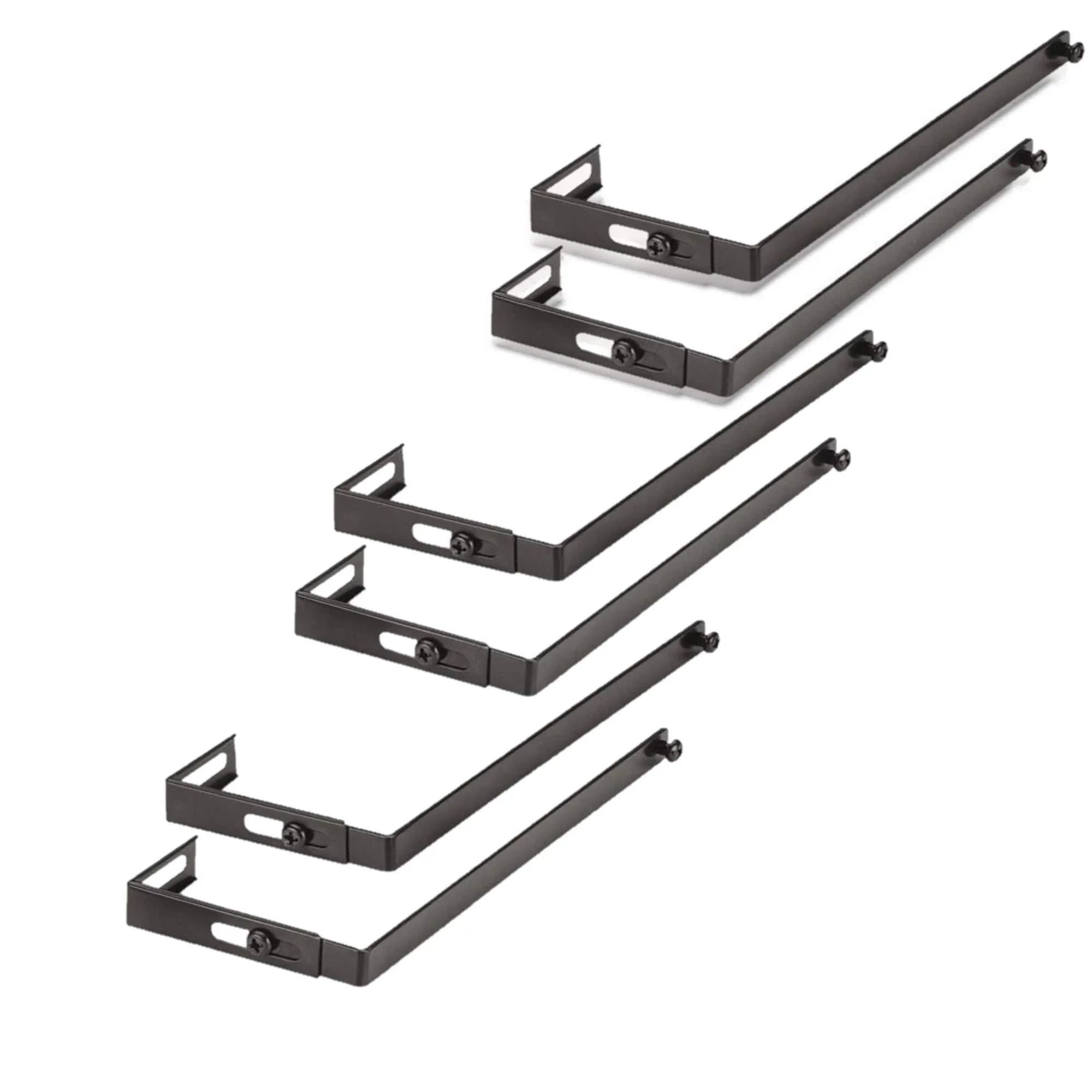 Adjustable Cubicle Hangers, Set of Six