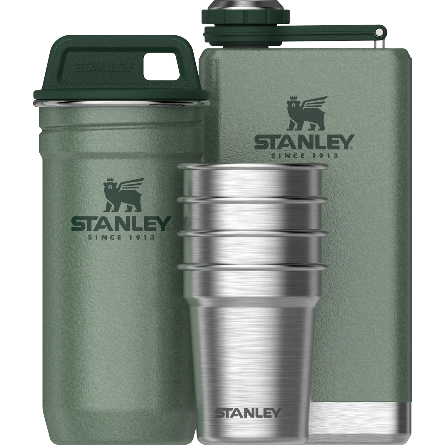 Adventure Pre-Party Shot Glass   Flask Set