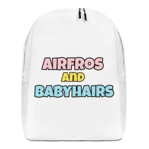 Airfros And Babyhairs Minimalist Backpack
