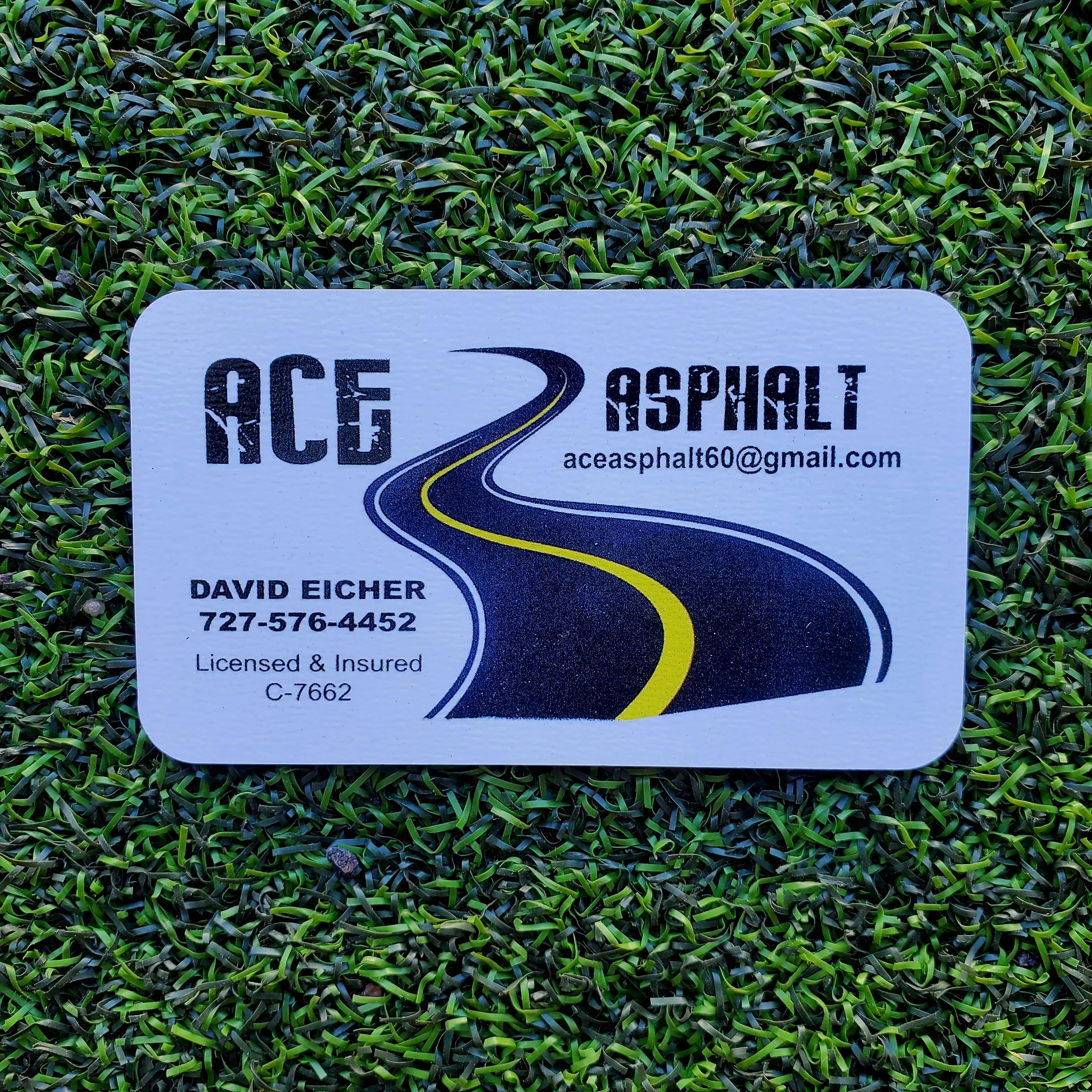 Aluminum Business Cards
