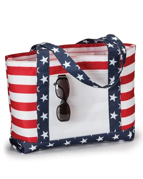 Americana Boater Tote