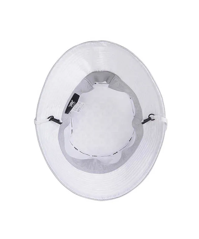 ANEW Golf: Monogram Round Taping Bucket Hat - White