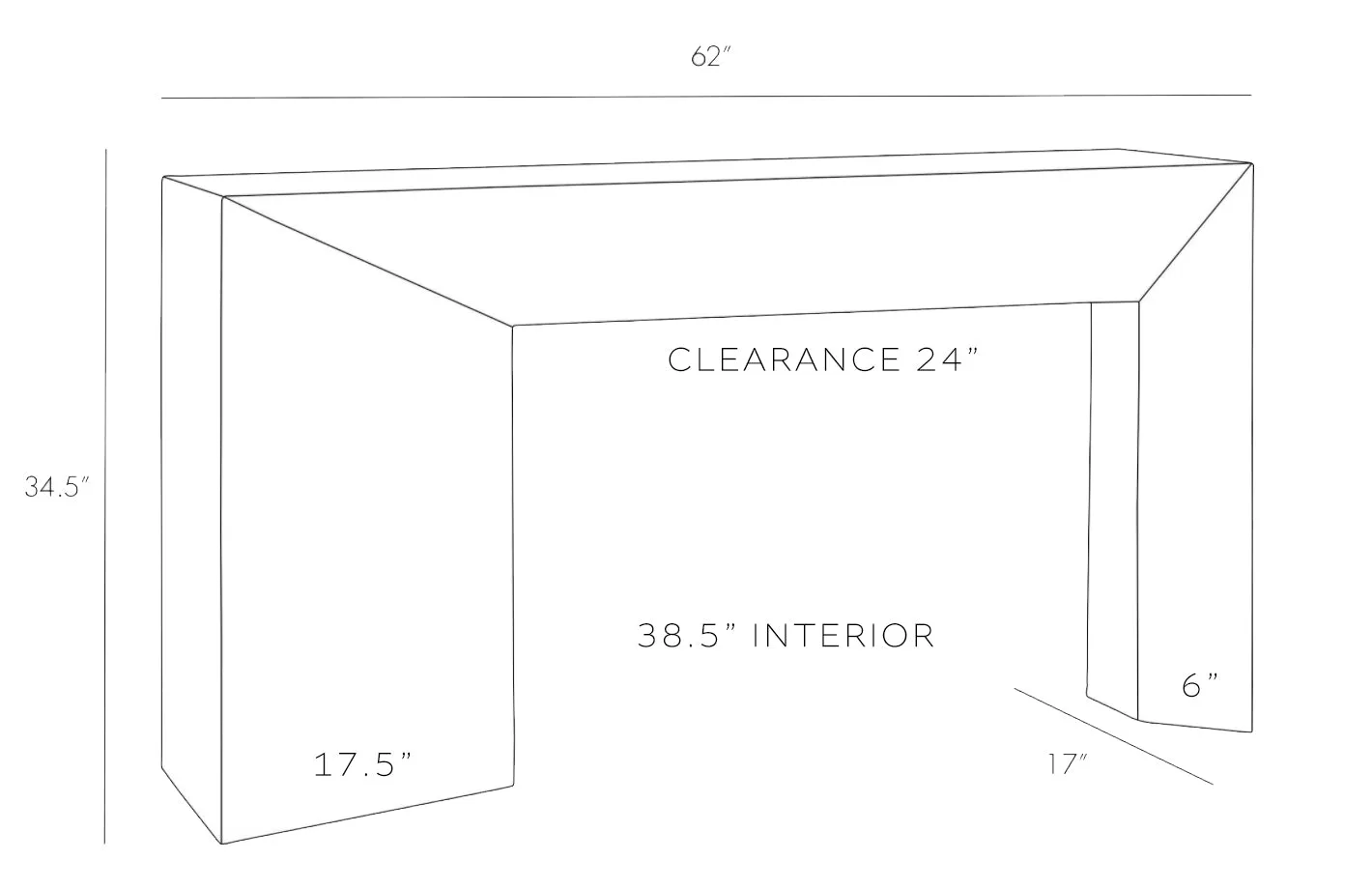 Angled Console