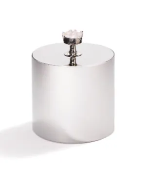 ANNA NEW YORK | Hospitality Ice Bucket | Silver & Crystal