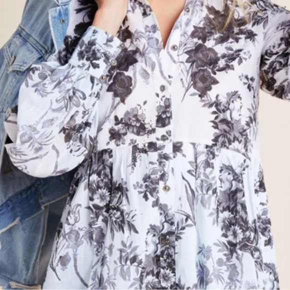 Anthropologie Shirtdress