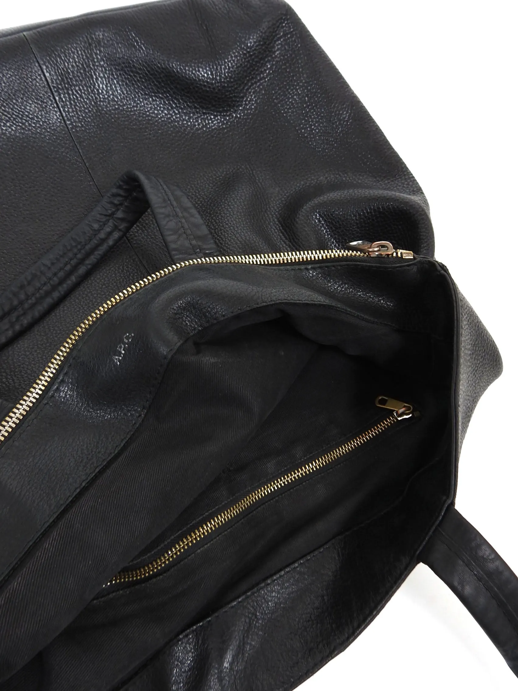 A.P.C. Leather Tote Bag