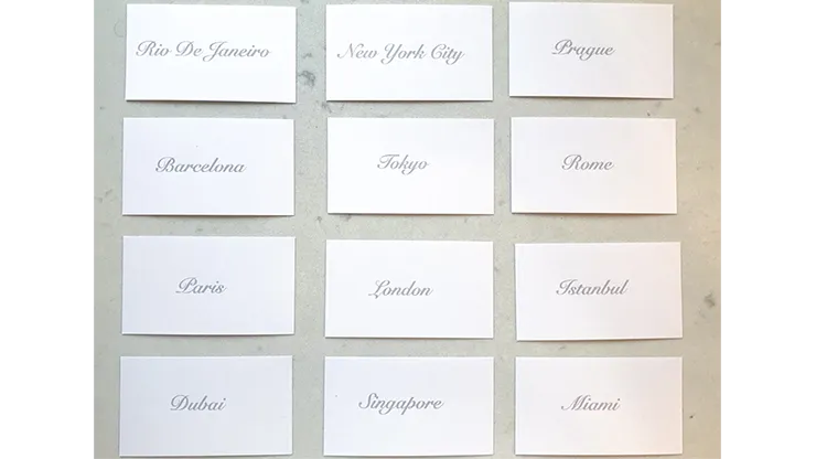 Appearing Business Cards (City Pack) by Sam Gherman