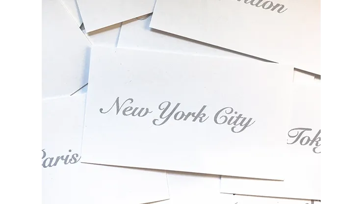 Appearing Business Cards (City Pack) by Sam Gherman