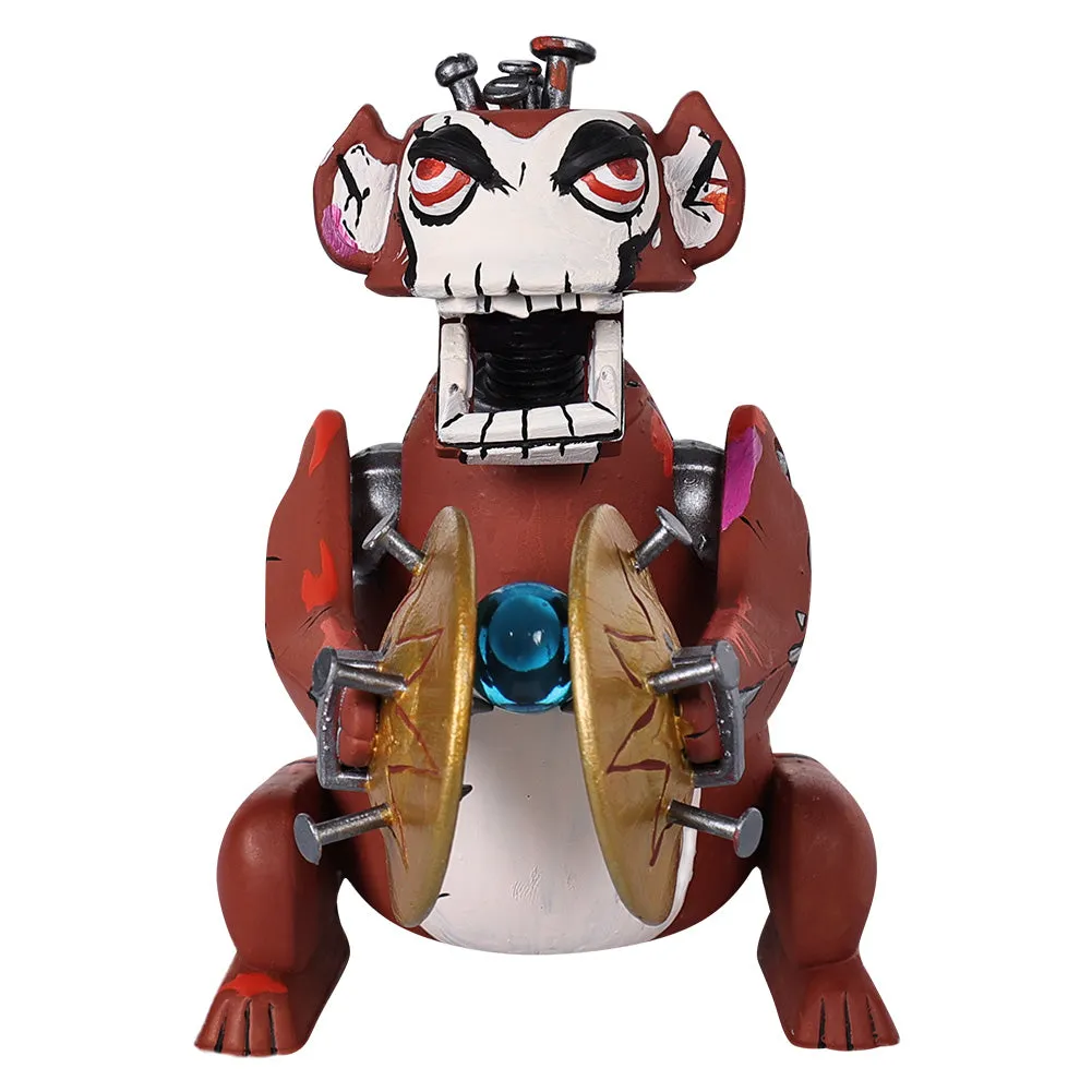 Arcane League of Legends Season 2 Cartoon Monkey Unisex Red Ornament Cosplay Accessories