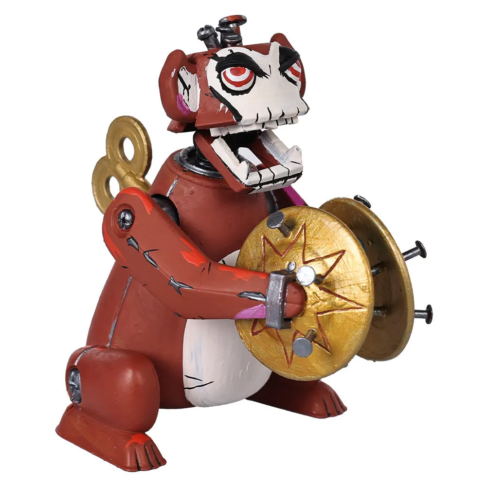 Arcane League of Legends Season 2 Cartoon Monkey Unisex Red Ornament Cosplay Accessories