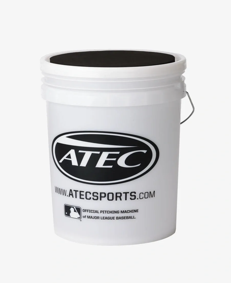 ATEC 5 Gallon Ball Bucket with Padded Lid