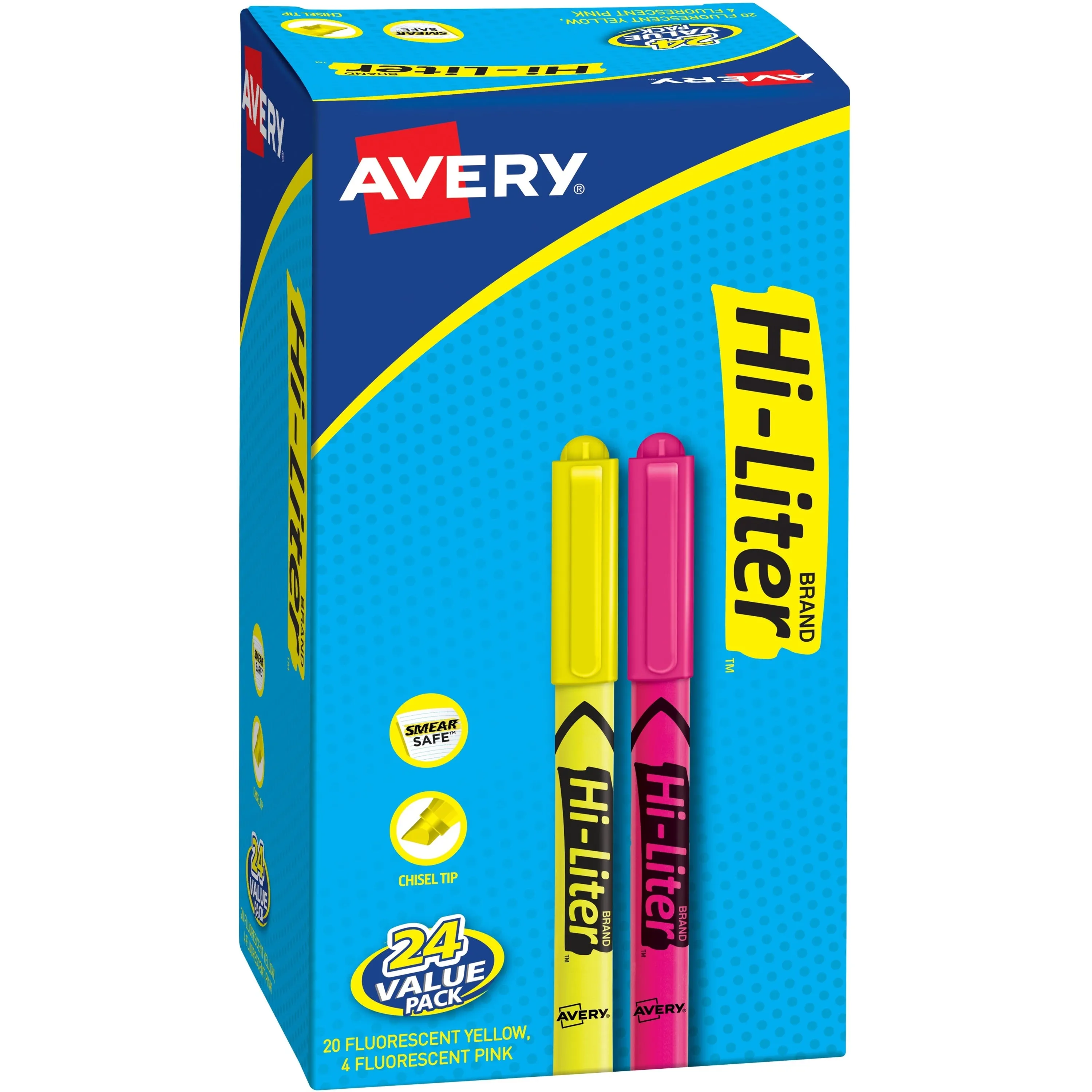 Avery® Hi-Liter Pen-Style Highlighters