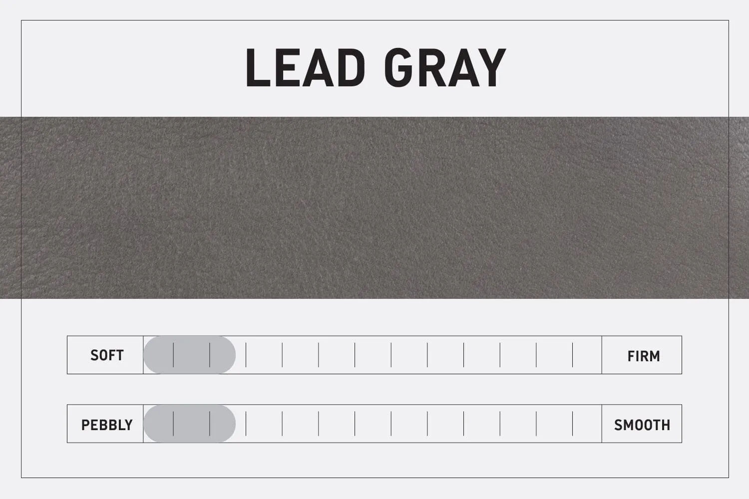 AVERY LEATHER TOTE BAG - MEDIUM - LEAD GRAY