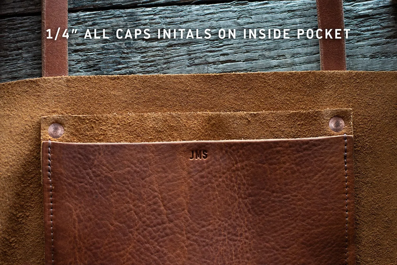 AVERY LEATHER TOTE BAG - SMALL - CARAMEL