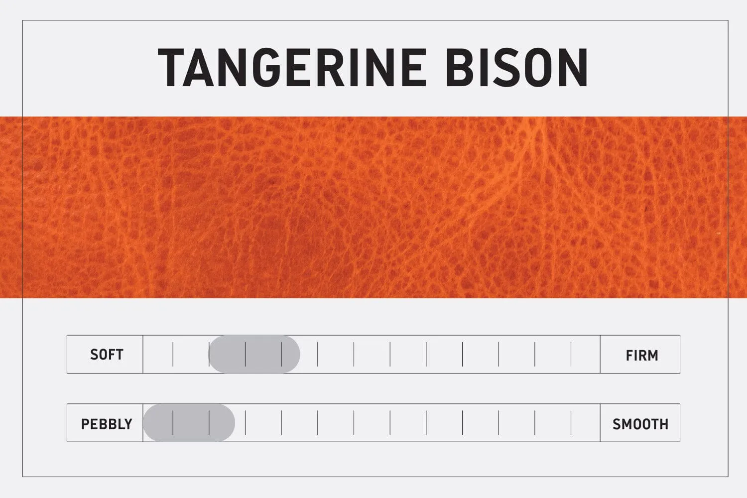AVERY LEATHER TOTE BAG - SMALL - TANGERINE BISON