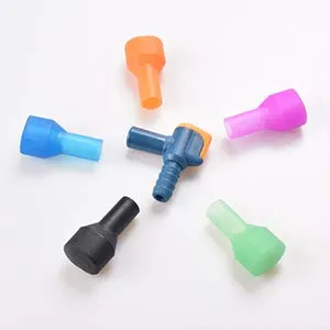 AXEN On-Off Bite Valve with 5 Color Mouthpieces, Pack of 6