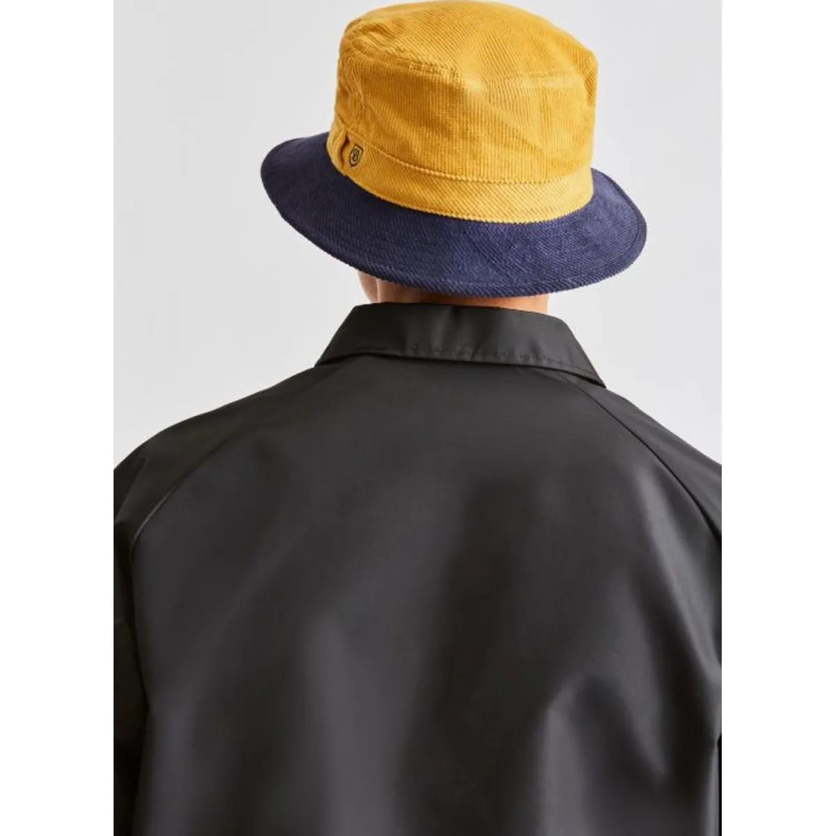 B-Shield Bucket Hat - Sunset Yellow/Washed Navy