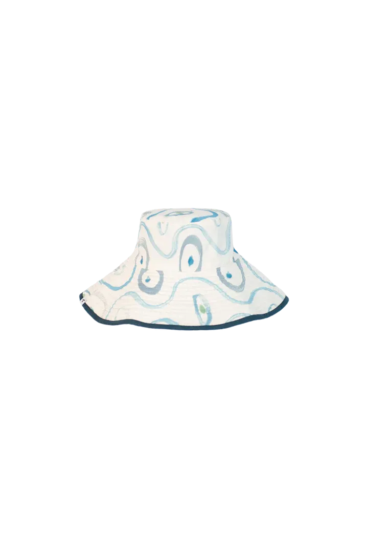 BABOOMBA GRAN BUCKET HAT - BLUE