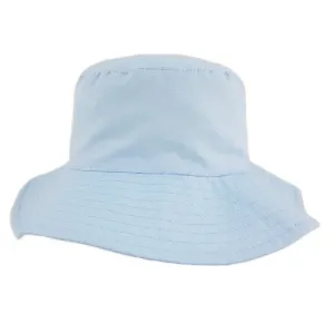 Baby Boys Blue Wide Brim Bucket Hat