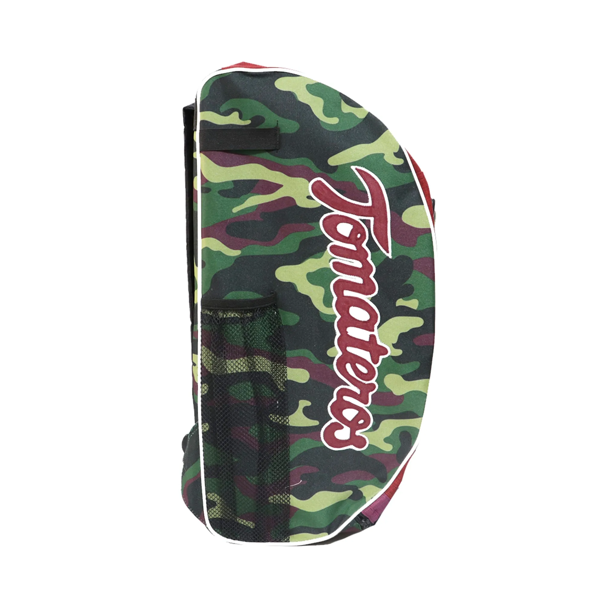 Back Pack Beisbol Softbol BS Tomateros Camu Roja