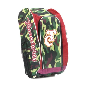 Back Pack Beisbol Softbol BS Tomateros Camu Roja