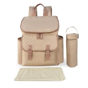 Backpack Changing Bag - Blush Quilted