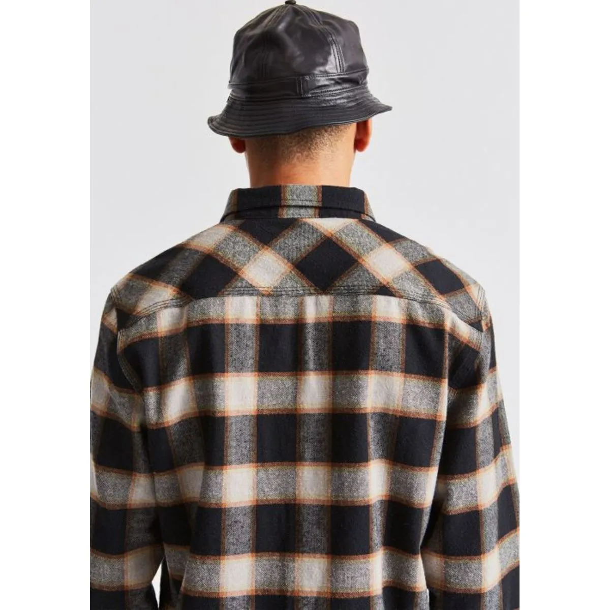 BANKS II BUCKET HAT - BLACK LEATHER