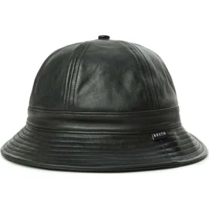 BANKS II BUCKET HAT - BLACK LEATHER