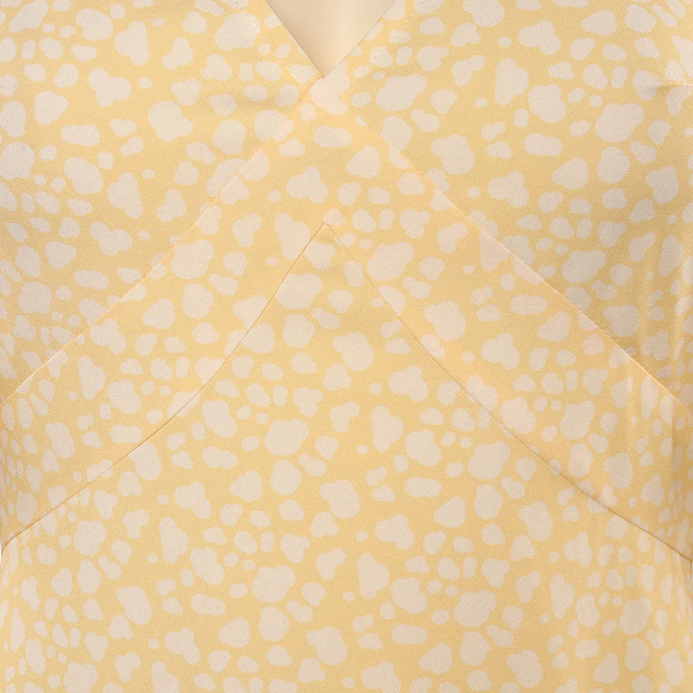 Barbie Cosplay Costume Yellow Dress Outfits Halloween Carnival Suit