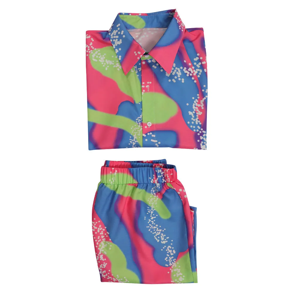 Barbie Ken Original Design Printed Clothin Outfits Cosplay Costume Halloween Carnival Suit