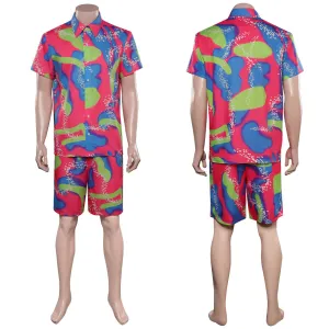 Barbie Ken Original Design Printed Clothin Outfits Cosplay Costume Halloween Carnival Suit