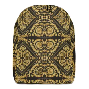 Baroque Print Minimalist Backpack